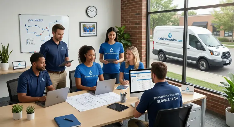 Our expert pool service team